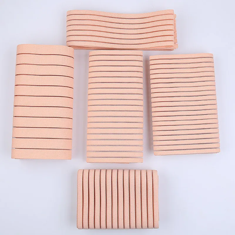 Elastic band stretched to show flexibility