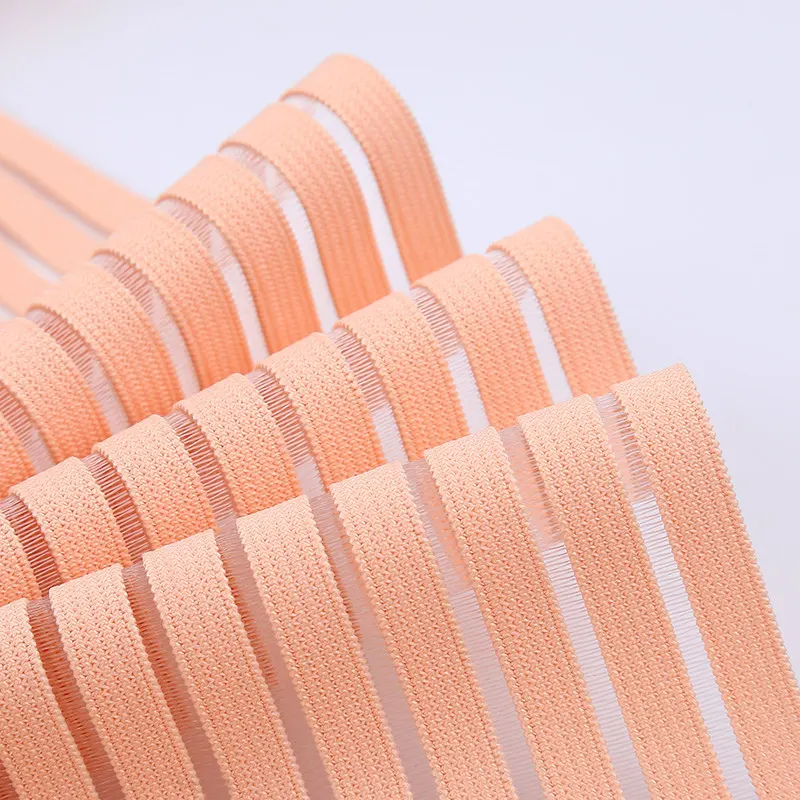Close-up of elastic weave structure