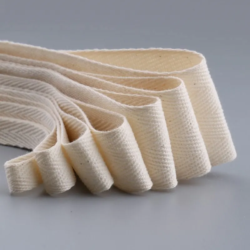 Cotton Herringbone Webbing Tape twill tape cotton tape
