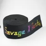 High-Quality 4cm Multicolor Printed Elastic Band with TQP Certification