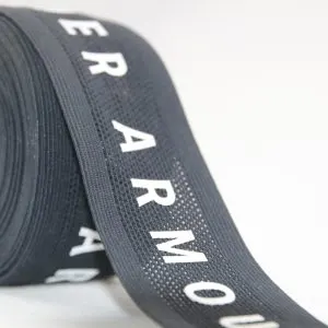 Breathable Mesh Printed Elastic Band for Sportswear and Bags – Customizable Elastic Webbing