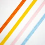 6mm Flat Elastic Earloop for Cup-Shaped Face Masks – Skin-Friendly, Fade-Resistant