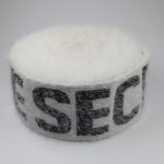 Suede Jacquard Elastic Band with Imitation Mink Velvet Effect – Soft, Skin-Friendly