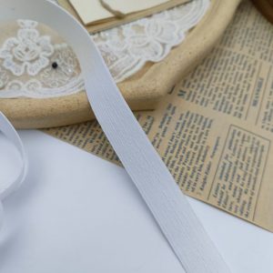 Factory Custom Spandex Crochet-Knit Elastic Band – Korean Hyosung 840D, 20 Needles, 3-30mm Width